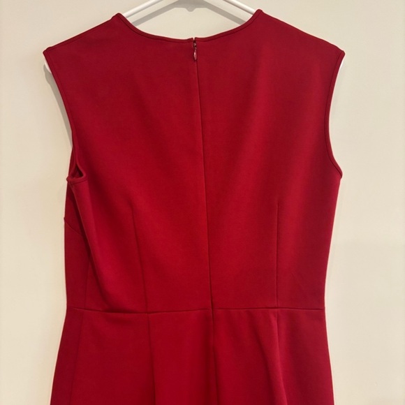 Brooks Brothers Red Fleece Sheath Dress Small Office Careerwear Business Capsule - Picture 10 of 11